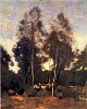 Jean Baptiste Camille Corot, Clairiere du Bois Pierre, aux Evaux, PrÁ¿½s Chateau-Thierry
1855-65, Oil on canvas